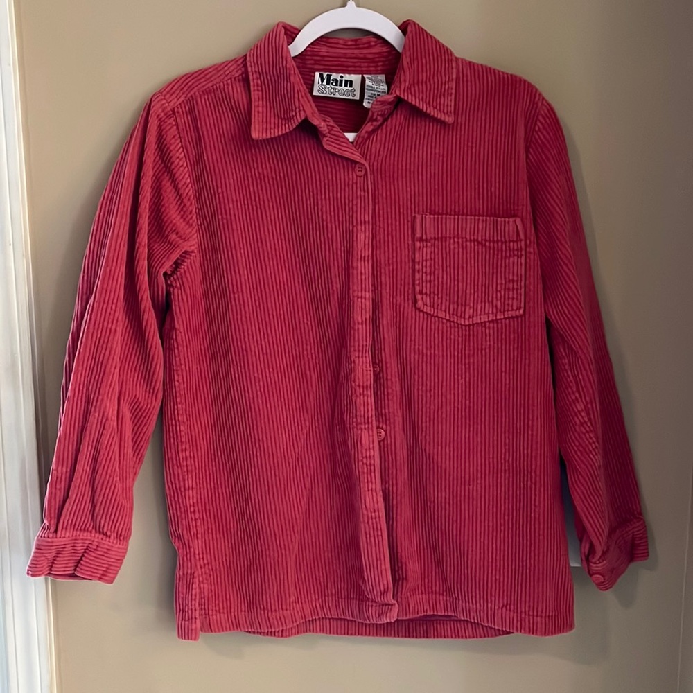 Pink shacket